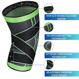 Compression knee sleeve